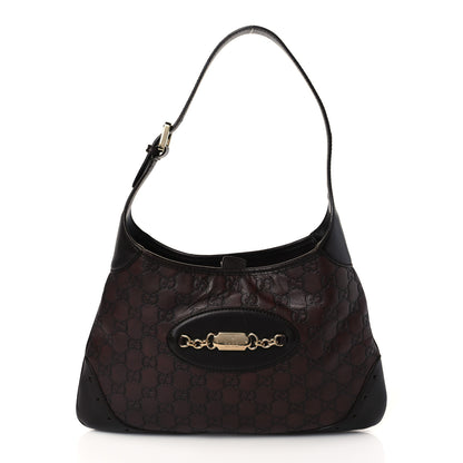 Gucci Guccissima Punch Hobo Dark Brown 1 of 9