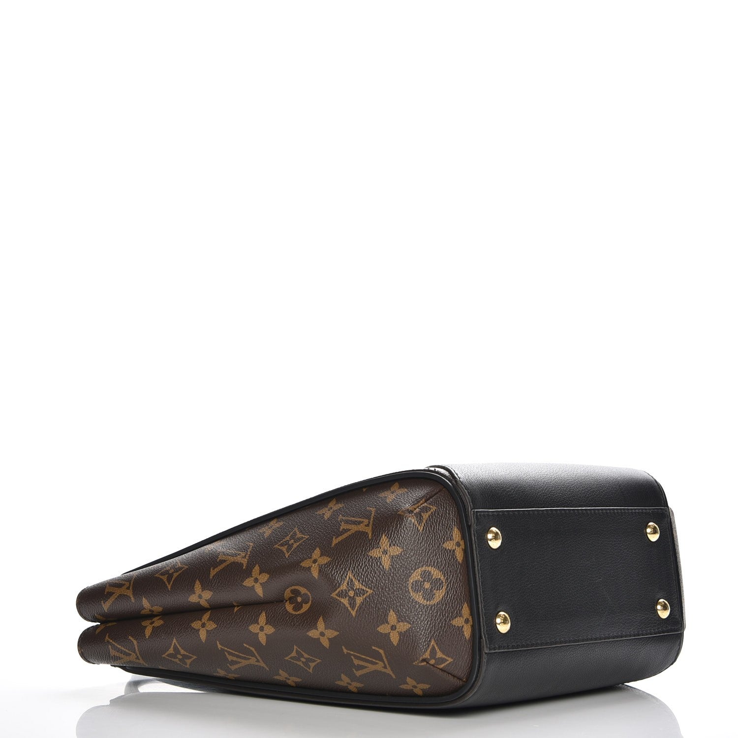 Louis Vuitton Calfskin Monogram Kimono Tote PM Black 4 of 6