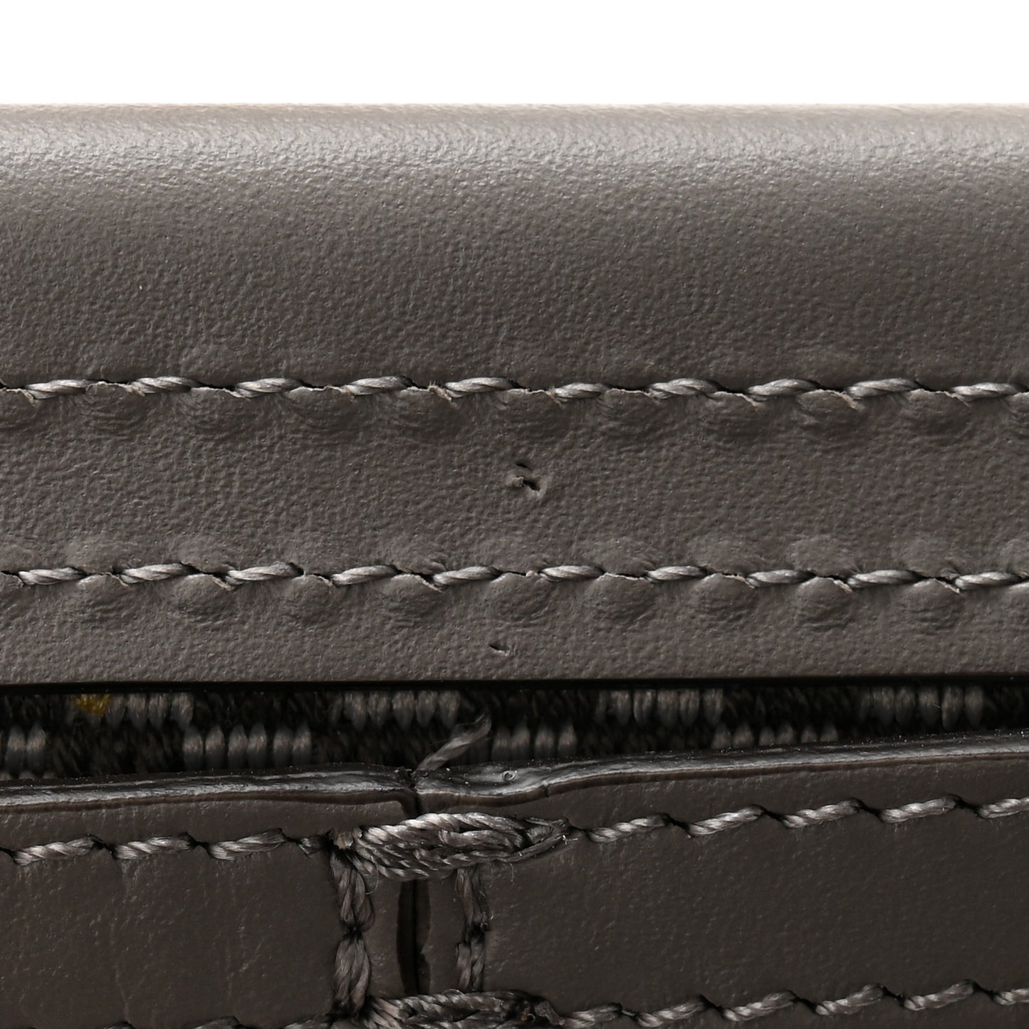 Ribbon Vitello King Logo Embossed Gingham Woven Adjustable Strap You Moon Ghiaia