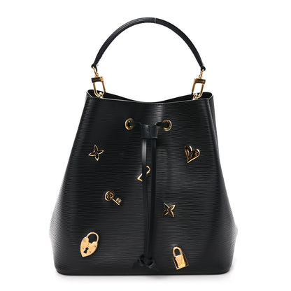 Louis Vuitton Epi Love Lock Neonoe Black 1 of 12