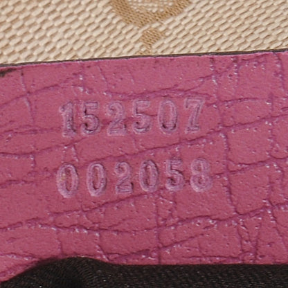 Gucci Monogram Jolicoeur Wristlet Pink 4 of 10