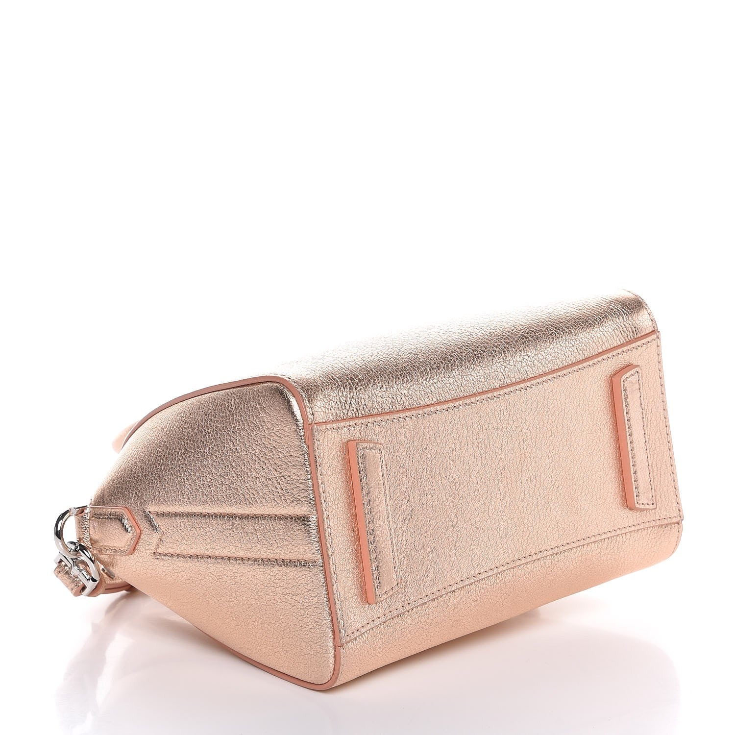 Givenchy Metallic Sugar Goatskin Mini Antigona Light Pink 4 of 7
