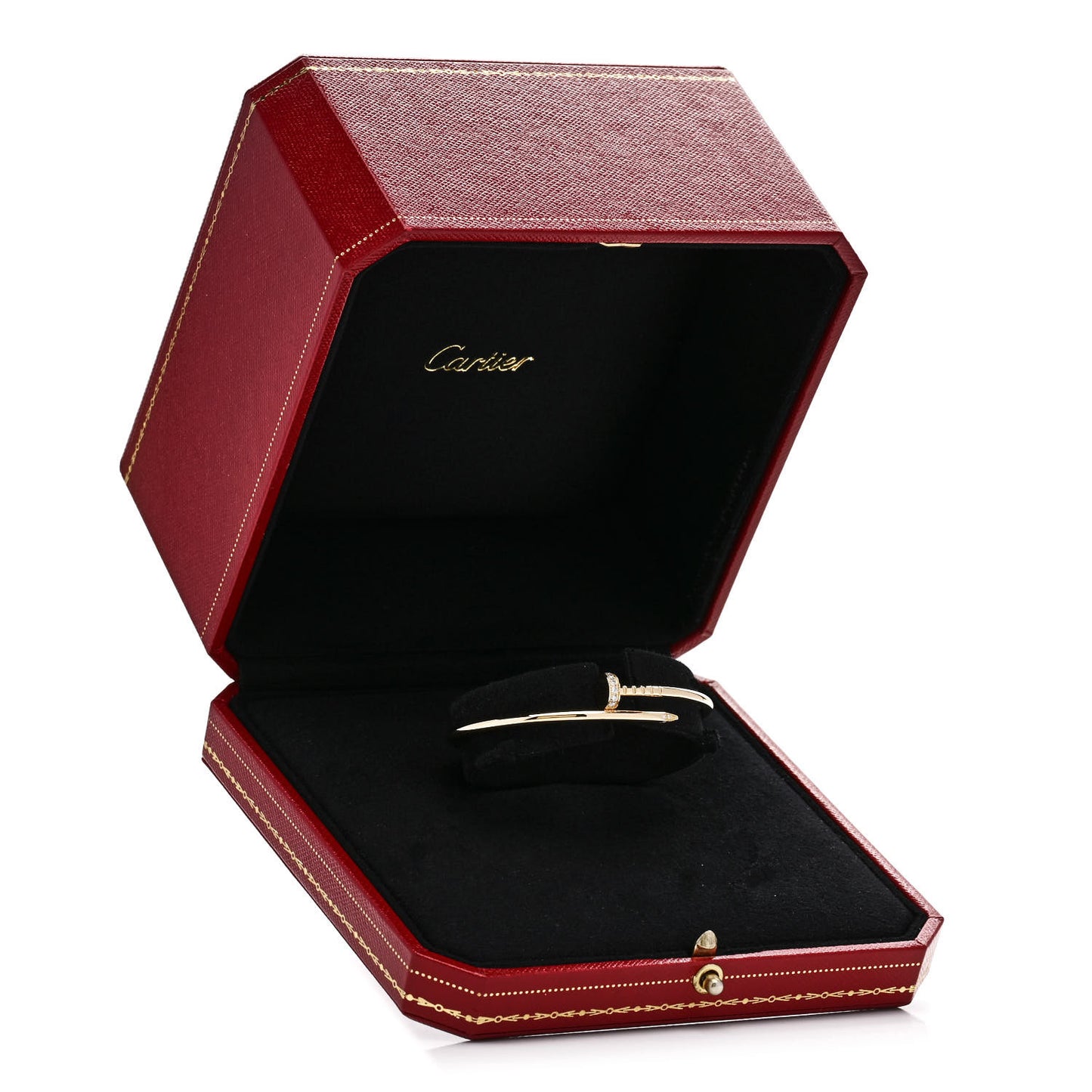 18K Yellow Gold Diamond Small Juste Un Clou Bracelet 15