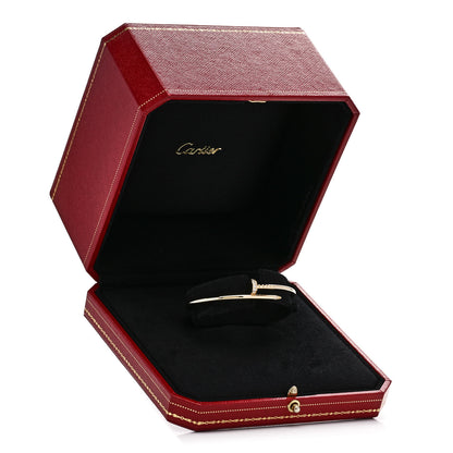 Cartier 18K Yellow Gold Diamond Small Juste Un Clou Bracelet 15 4 of 4