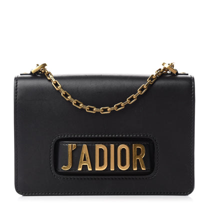 Christian Dior Calfskin J'Adior Chain Flap Bag Black 1 of 11