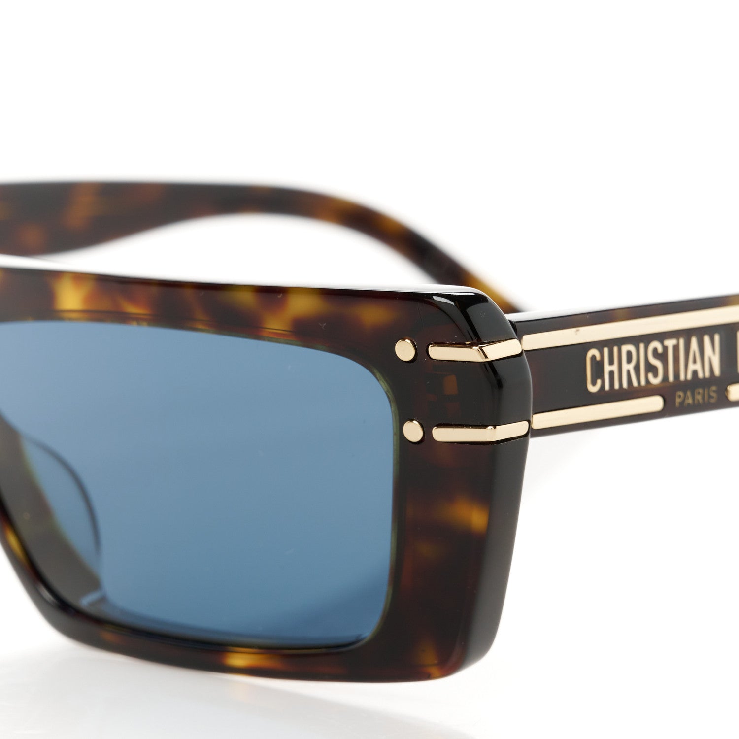 Christian Dior Diorsignature S2U Rectangular Sunglasses Tortoise 7 of 8