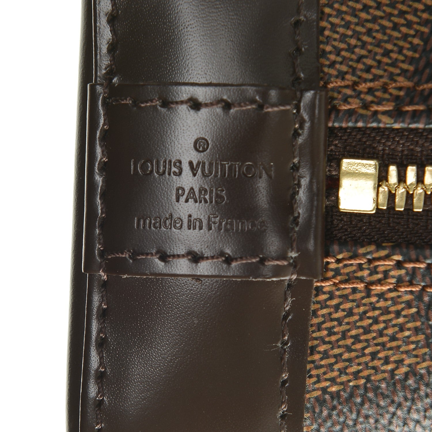 Louis Vuitton Damier Ebene Alma BB 6 of 6