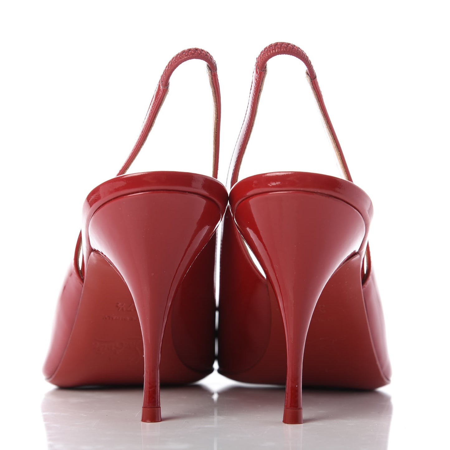 Patent Clare Sling 80 Pumps 37.5 Loubi