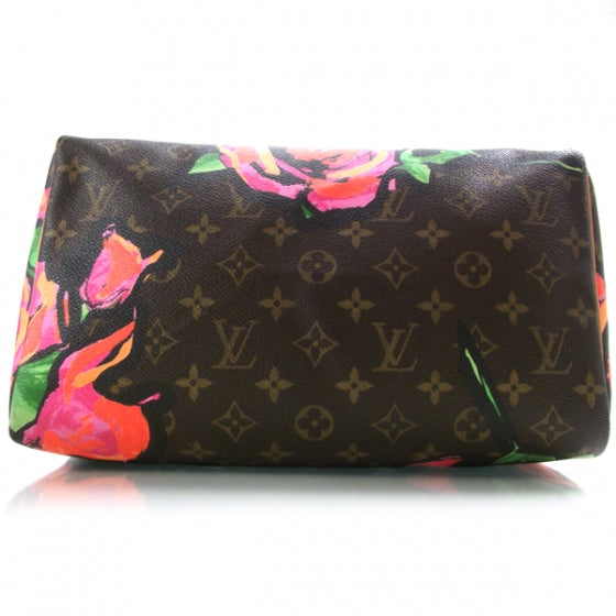 Louis Vuitton Monogram Roses Speedy 30 4 of 9