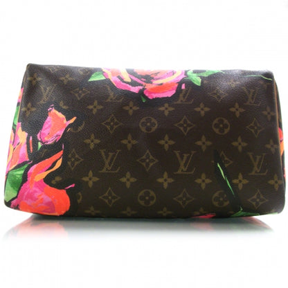 Louis Vuitton Monogram Roses Speedy 30 4 of 9