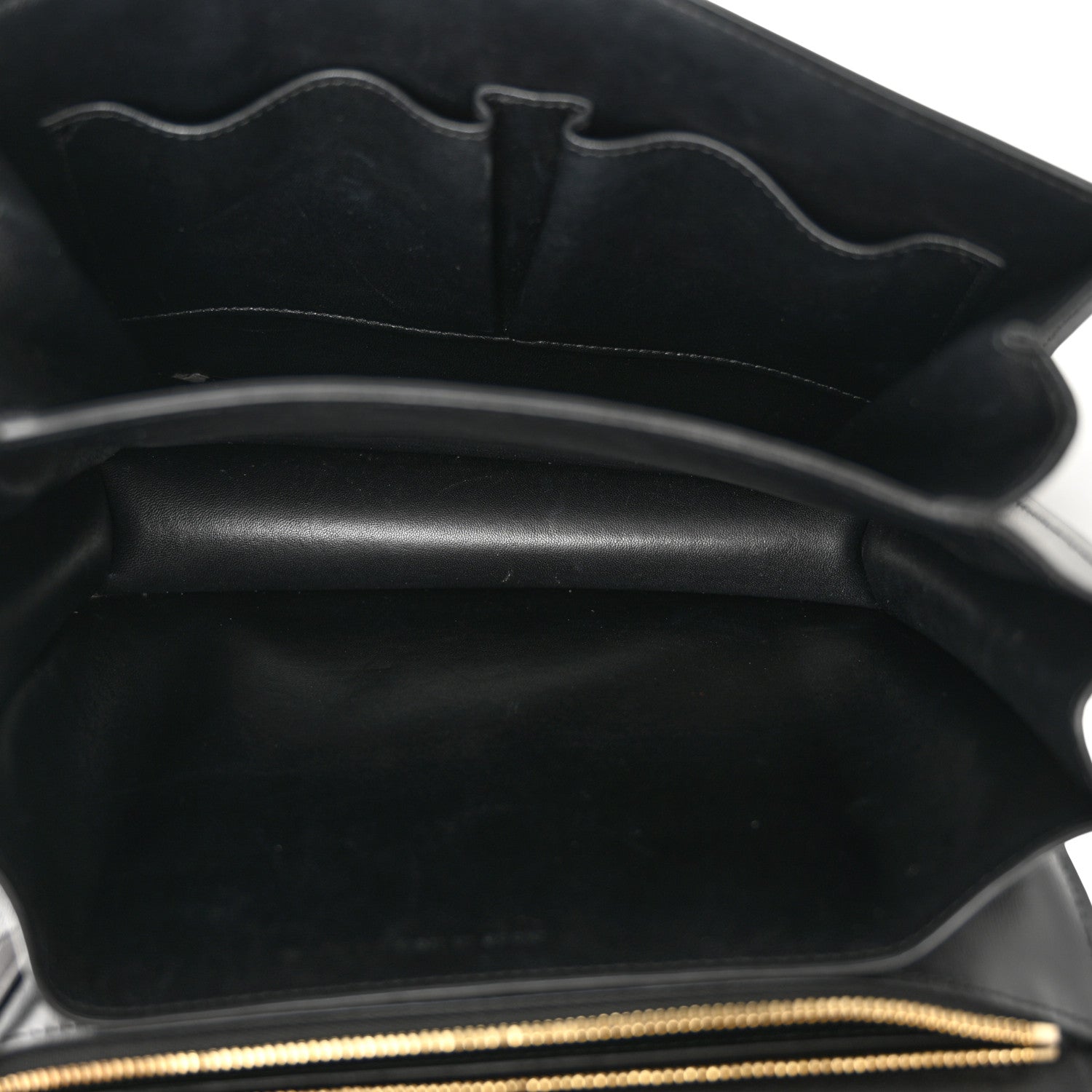 Celine Box Calfskin Medium Classic Box Flap Bag Black 5 of 16