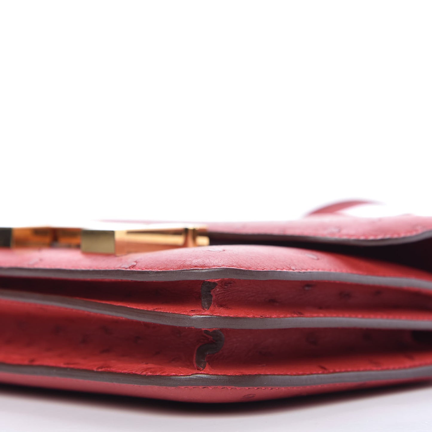 Ostrich Constance 18 Rouge Vif