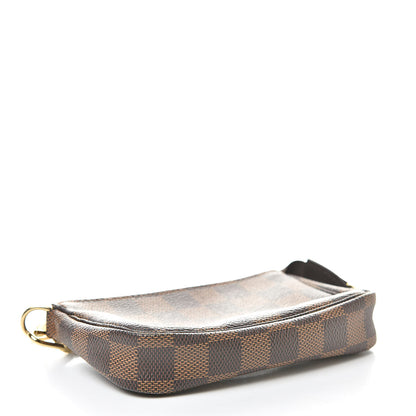Louis Vuitton Damier Ebene Mini Pochette Accessories 4 of 7