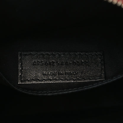 Saint Laurent Calfskin Matelasse Monogram Lou Camera Bag Opyum Red 7 of 9