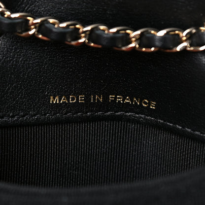 Chanel Jersey Quilted Belt Bag Black 6 of 10