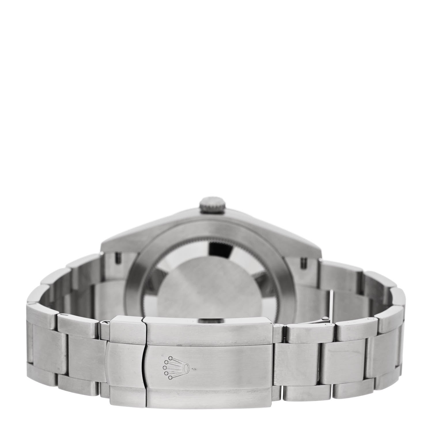 Rolex Stainless Steel 41mm Oyster Perpetual Watch Green 124300 3 of 5