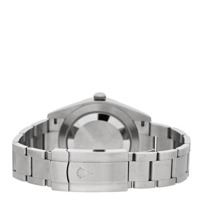 Rolex Stainless Steel 41mm Oyster Perpetual Watch Green 124300 3 of 5