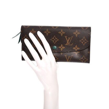 Louis Vuitton Monogram Emilie Wallet Vert 3 of 10