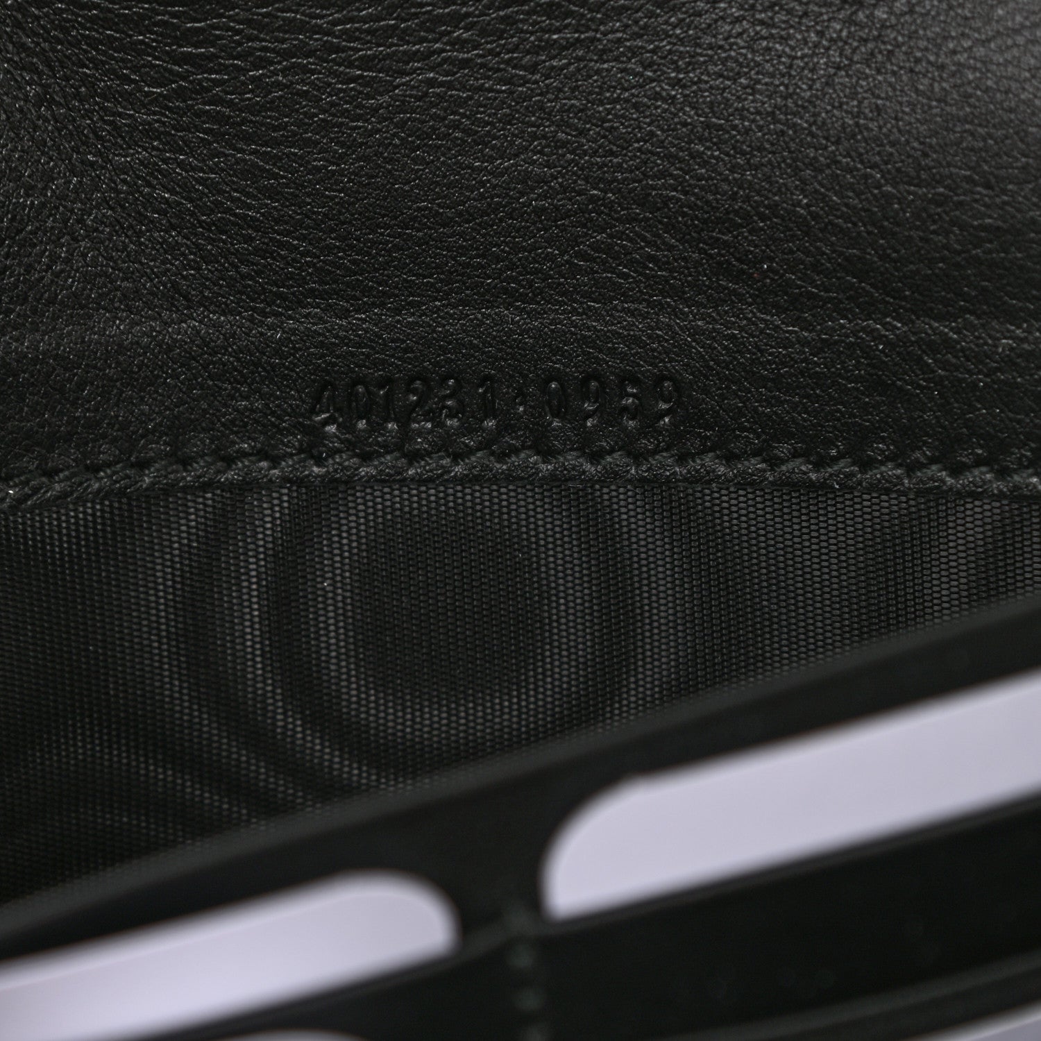 Gucci Velvet GG Monogram Mini Dionysus Chain Wallet Black 7 of 8