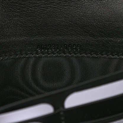 Gucci Velvet GG Monogram Mini Dionysus Chain Wallet Black 7 of 8