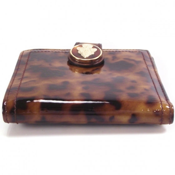 Patent Leopard Hysteria Wallet