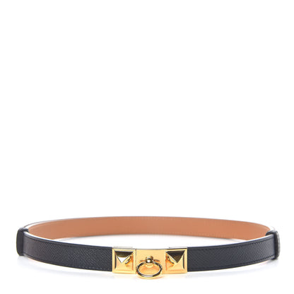 Hermes Epsom Rivale 18 Belt Black 1 of 5