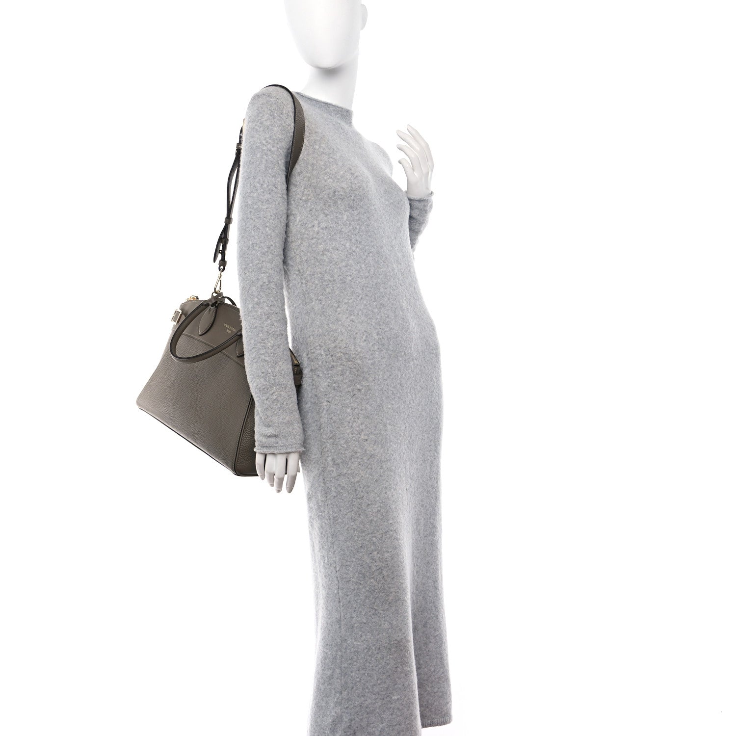 Louis Vuitton Taurillon Vendome MM Earth 2 of 12