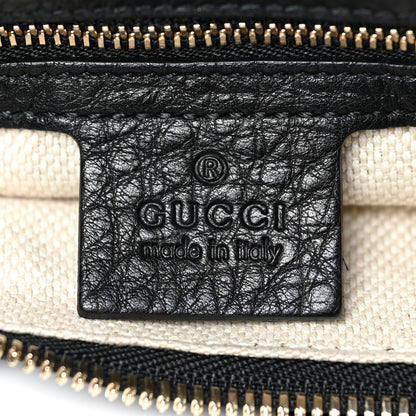Gucci Pebbled Calfskin Soho Hobo Black 5 of 10