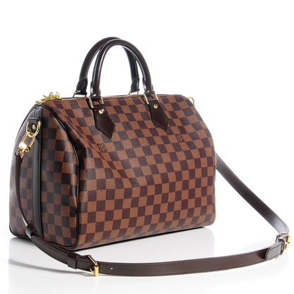 Louis Vuitton Damier Ebene Speedy Bandouliere 30 3 of 8