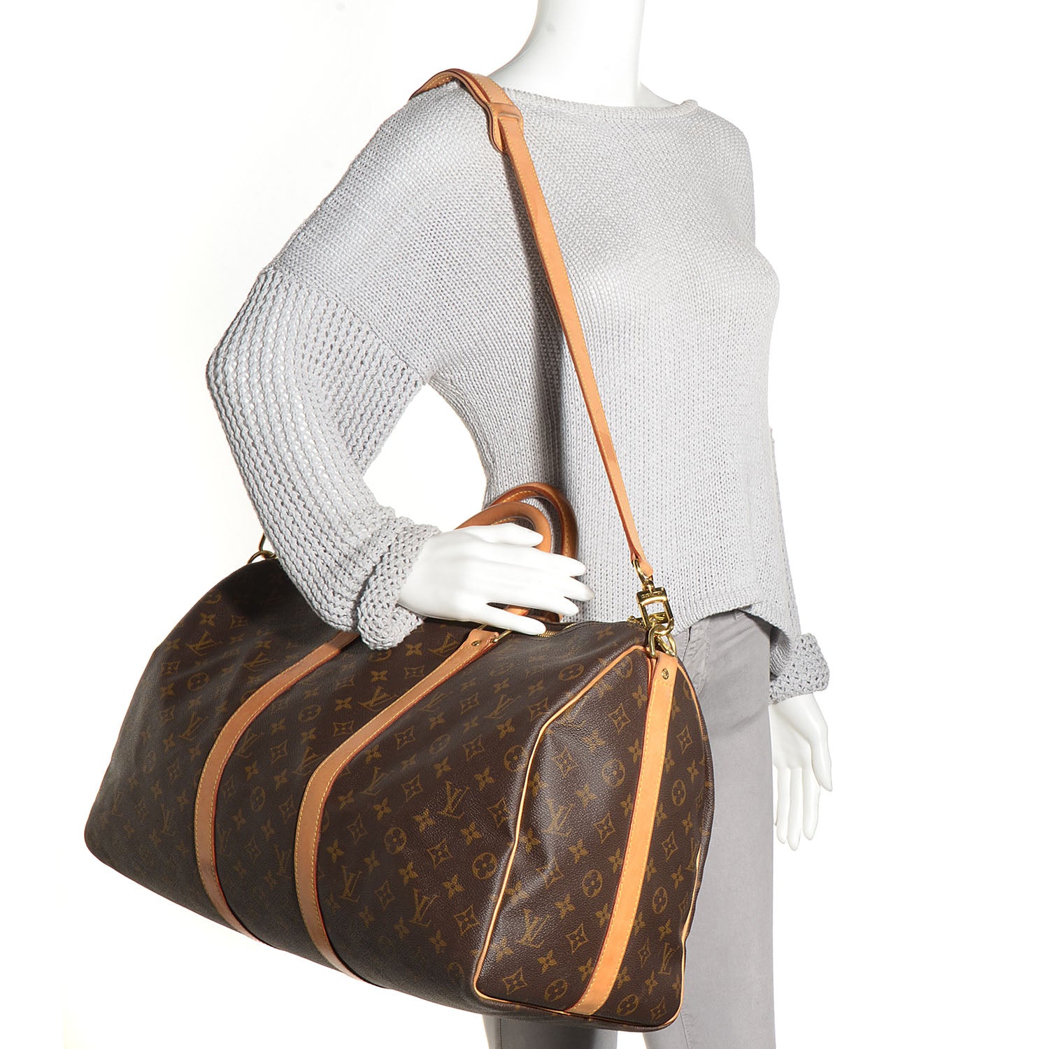 Louis Vuitton Monogram Keepall Bandouliere 50 2 of 7