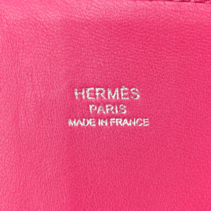 Hermes Ostrich Bolide Mini 1923 Rose Tyrien 6 of 9