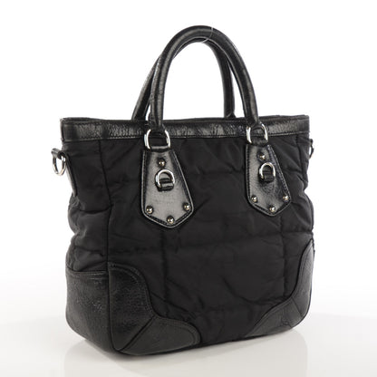 Prada Tessuto Nylon Quilted Tote Nero Black 3 of 9