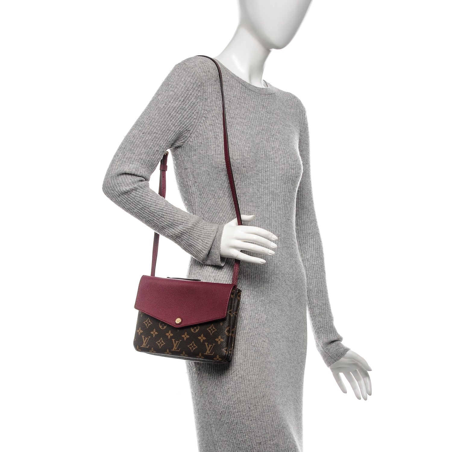 Louis Vuitton Monogram Twice Pochette Aurore 2 of 6