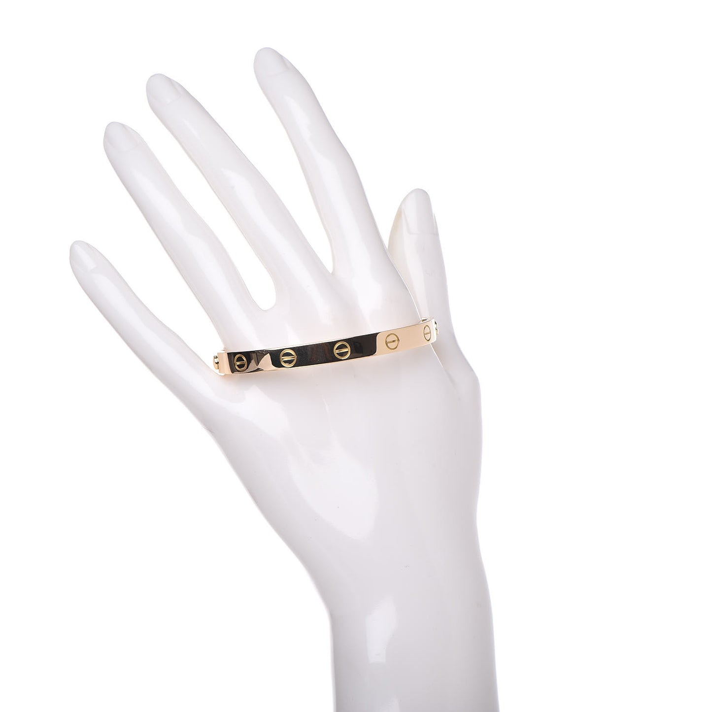 18K Yellow Gold LOVE Bracelet 17