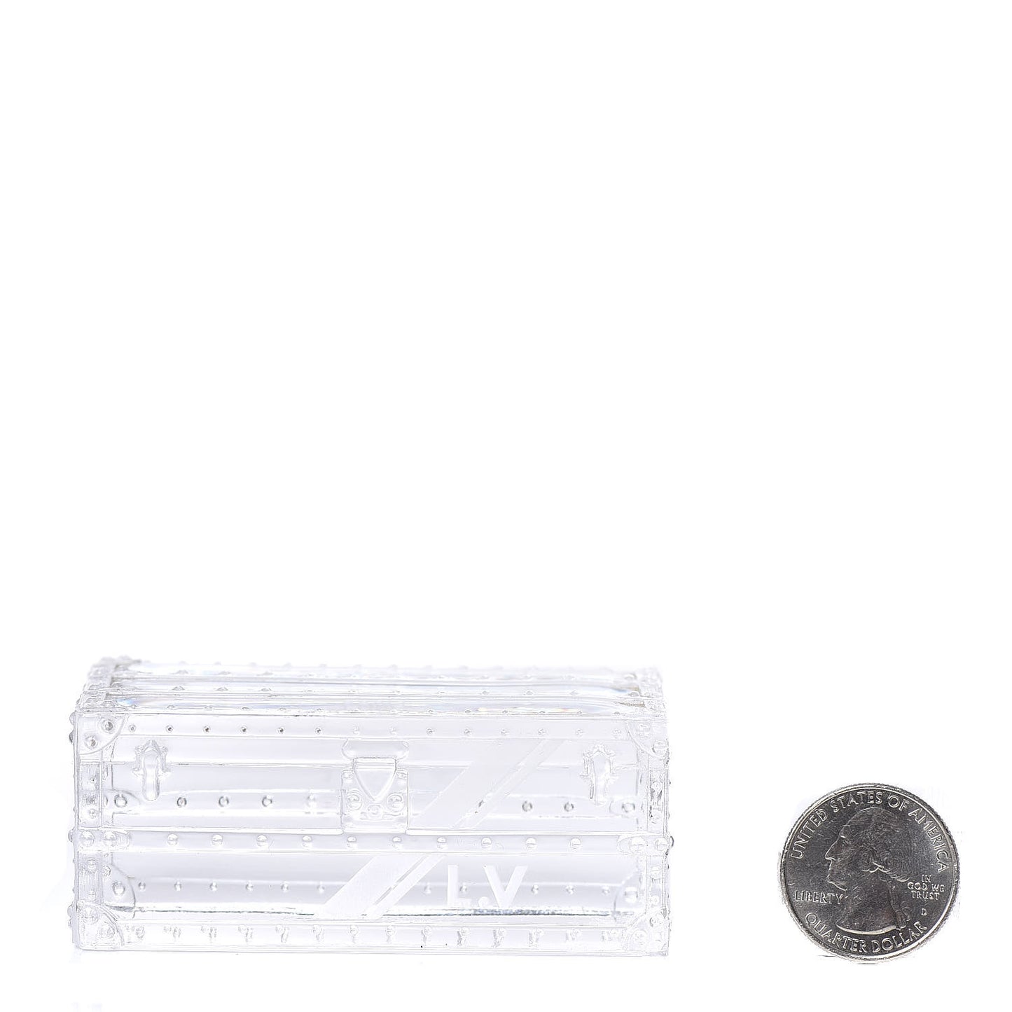 Crystal Trunk Paperweight