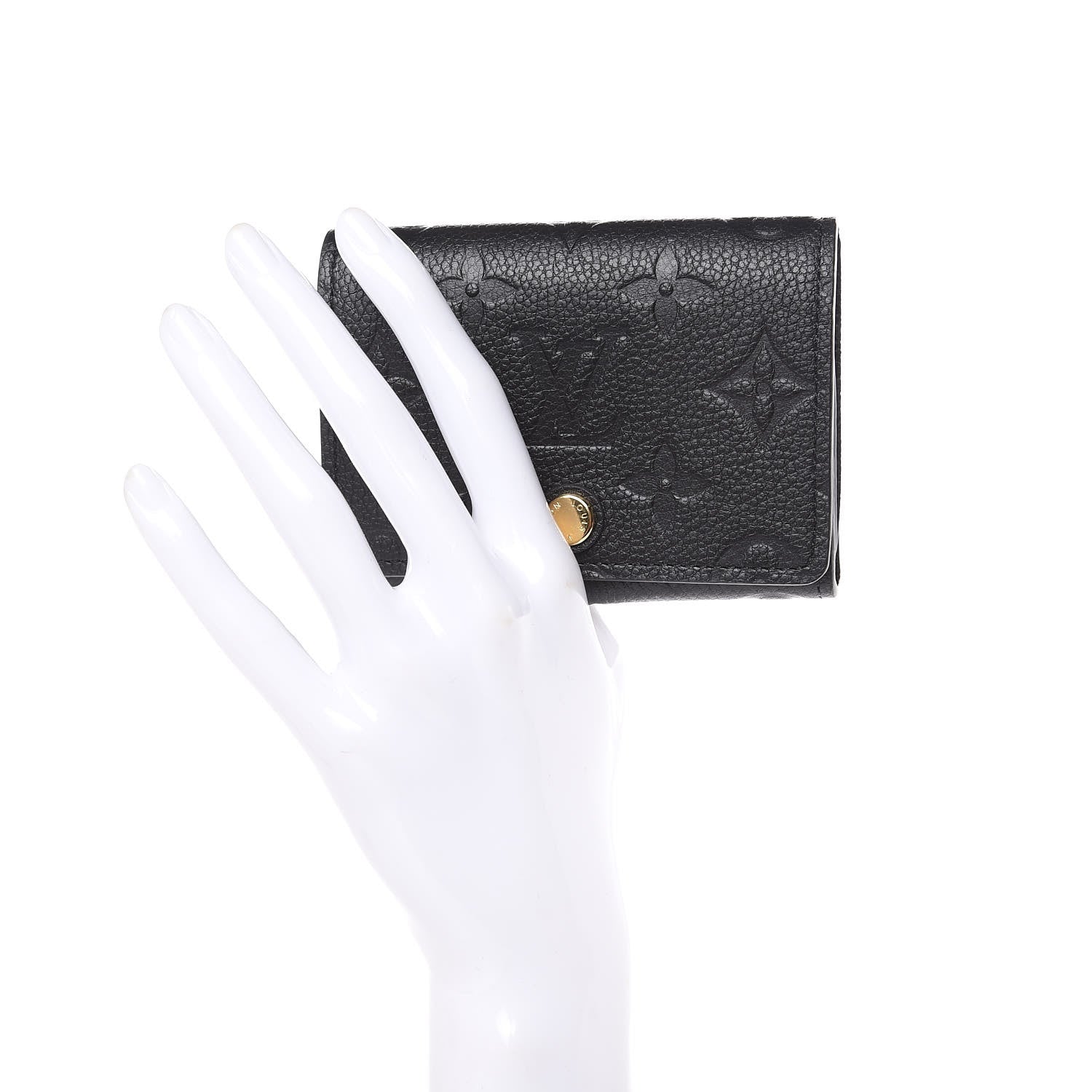 Louis Vuitton Empreinte Business Card Holder Black 2 of 7