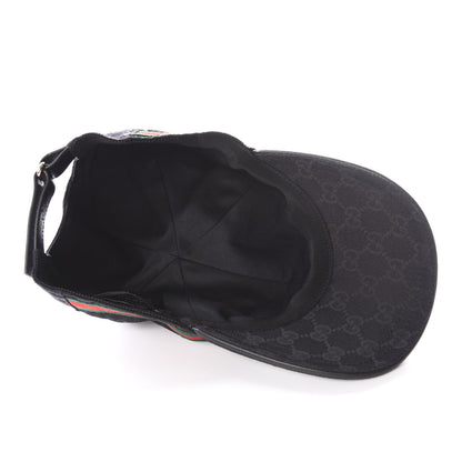 Gucci Monogram Web Baseball Hat L Black 4 of 6
