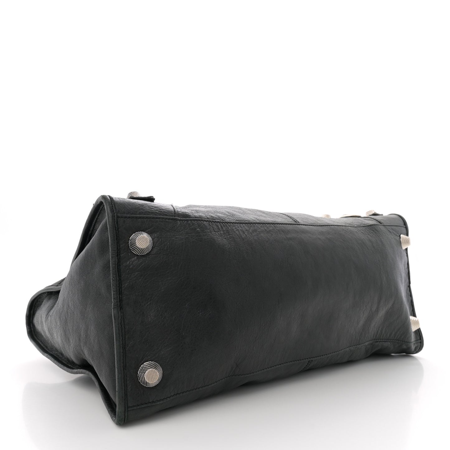 Agneau Giant 21 Silver Hardware Work Black
