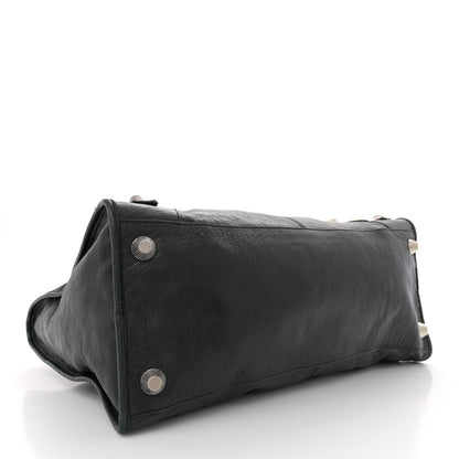 Balenciaga Agneau Giant 21 Silver Hardware Work Black 5 of 13