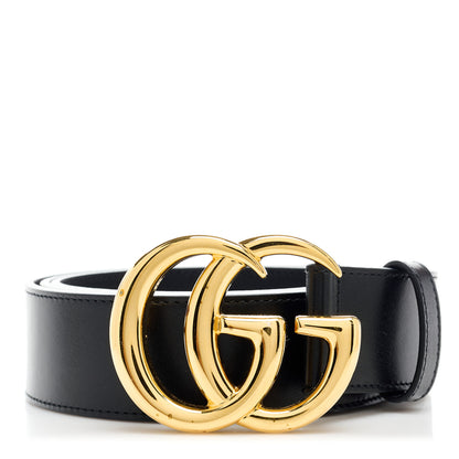 Gucci Plutone Calfskin Double G 40mm Belt 110 44 Black 1 of 7