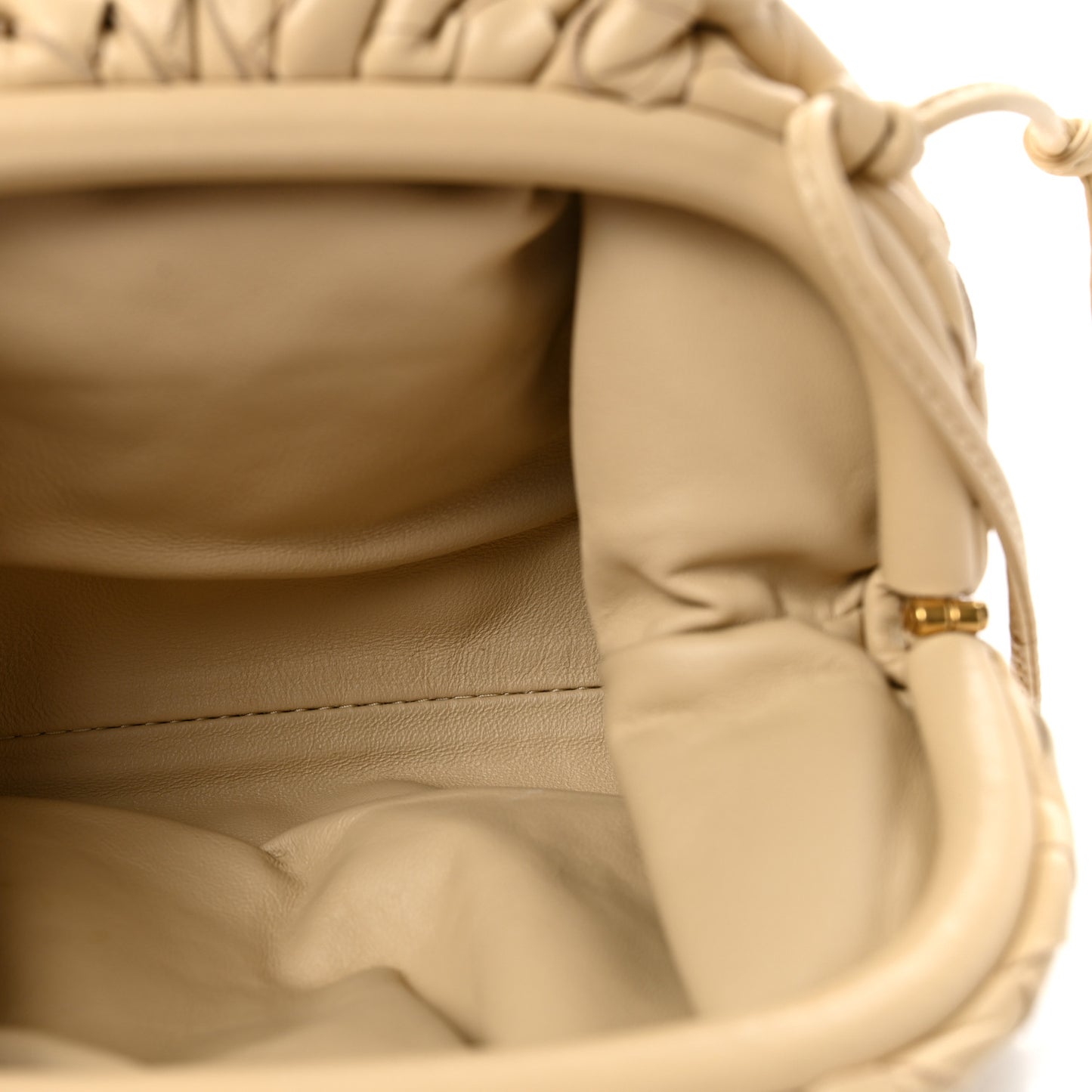 Nappa Intrecciato The Mini Pouch Porridge
