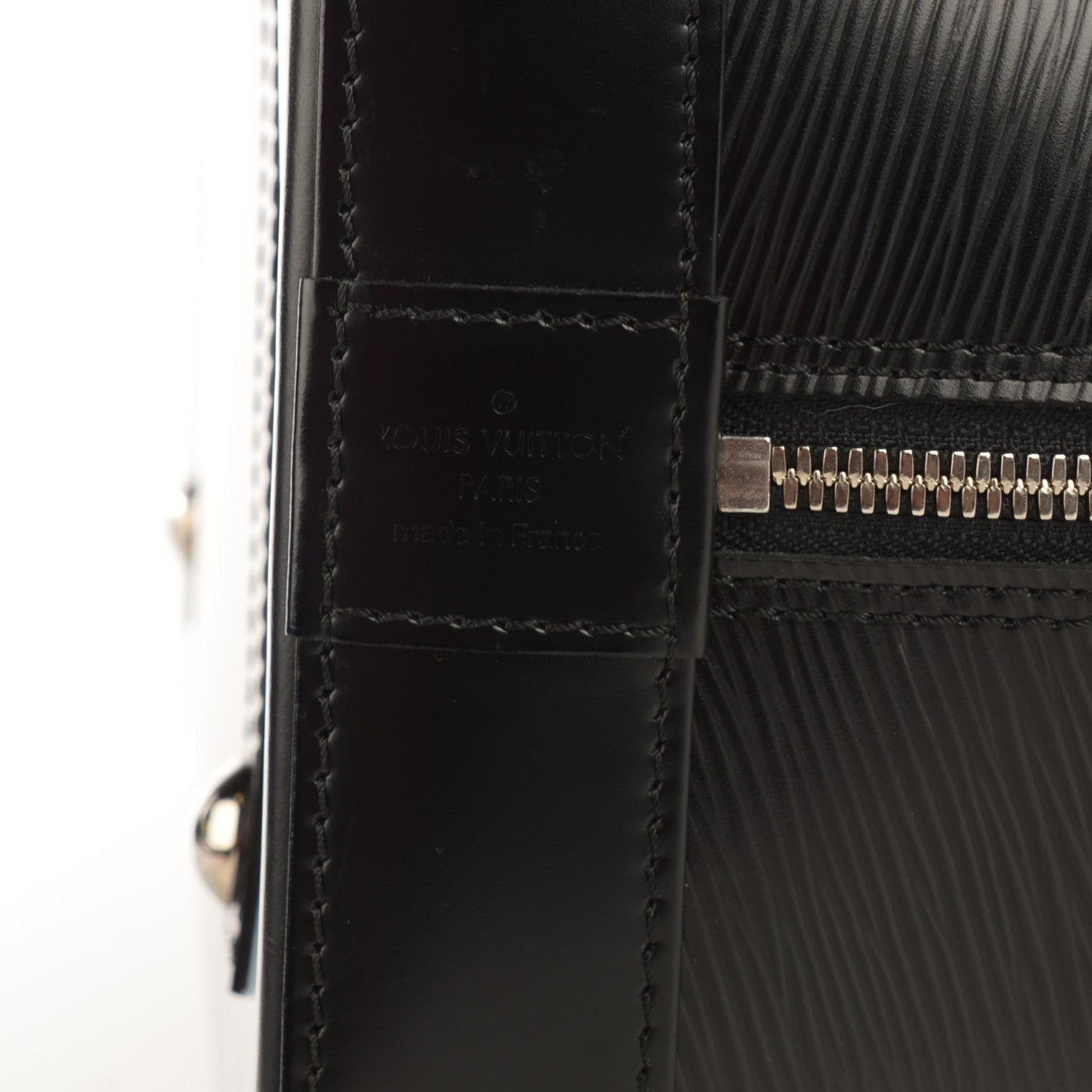 Louis Vuitton Epi Alma GM Black 5 of 7
