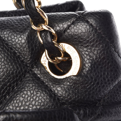 Chanel Caviar Quilted Timeless CC Soft Tote Black 10 of 14