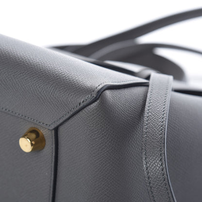 Celine Grained Calfskin Mini Belt Bag Grey 11 of 13