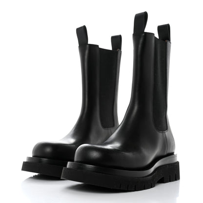 Bottega Veneta Calfskin The Lug Chelsea 55mm Boots 38 Black 3 of 9
