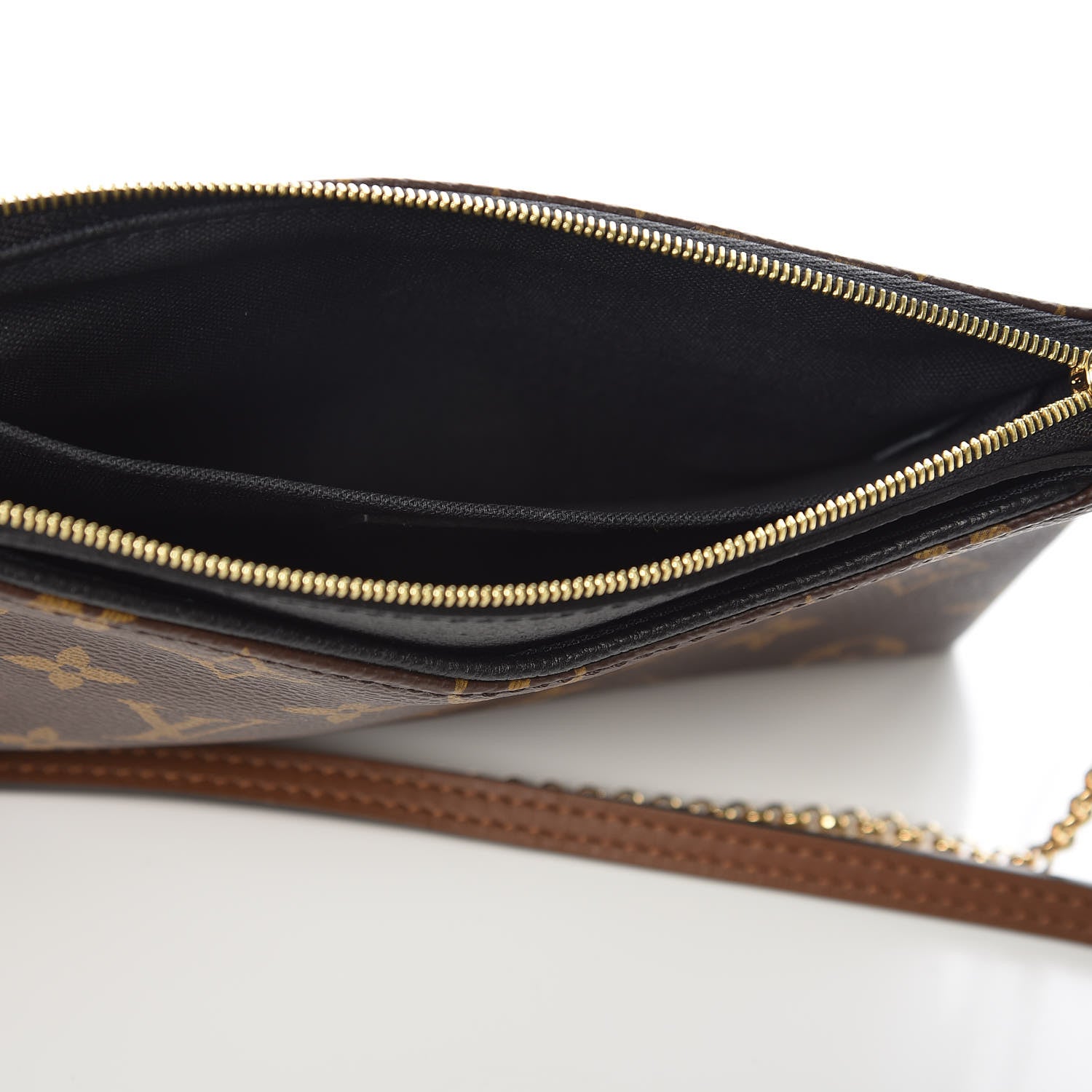 Louis Vuitton Monogram Pallas Clutch Black 8 of 10