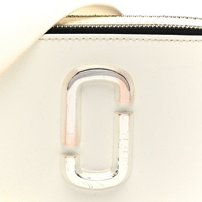 Marc Jacobs Saffiano Small Snapshot Camera Bag White 8 of 10