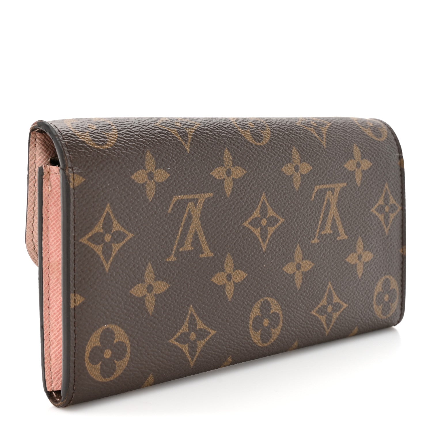 Louis Vuitton Monogram Emilie Wallet Rose Ballerine 3 of 10