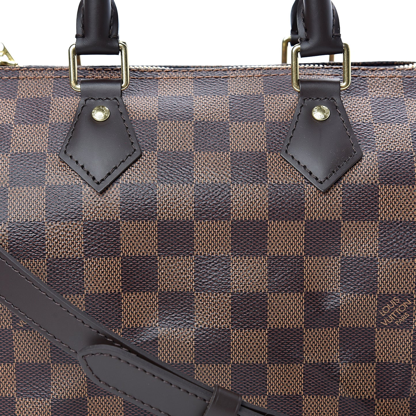 Damier Ebene Speedy Bandouliere 25