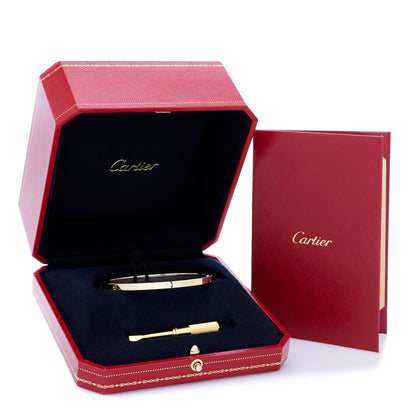Cartier 18K Yellow Gold Small LOVE Bracelet 18 5 of 5